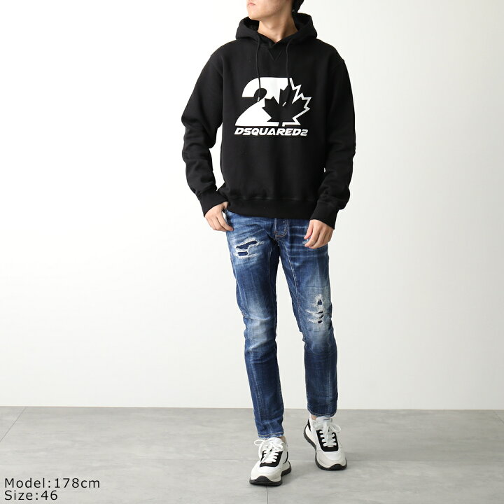 楽天市場】DSQUARED2 ディースクエアード デニム TIDY BIKER JEANS 