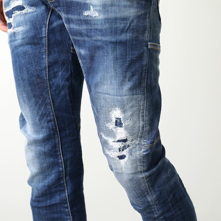 楽天市場】DSQUARED2 ディースクエアード デニム TIDY BIKER JEANS 