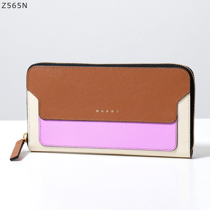 楽天市場】MARNI マルニ ラウンドファスナー長財布 PFMOE11U21  