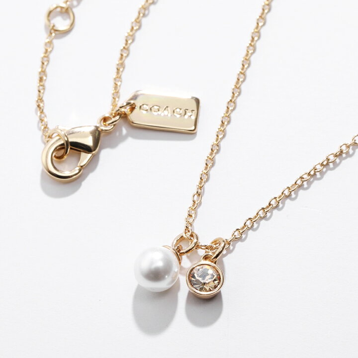 楽天市場】COACH コーチ ネックレス 437815GLD107 レディース 