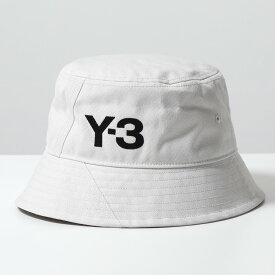 Y-3 ワイスリー バケットハット IQ3396 レディース ロゴ 刺繍 帽子 TALC