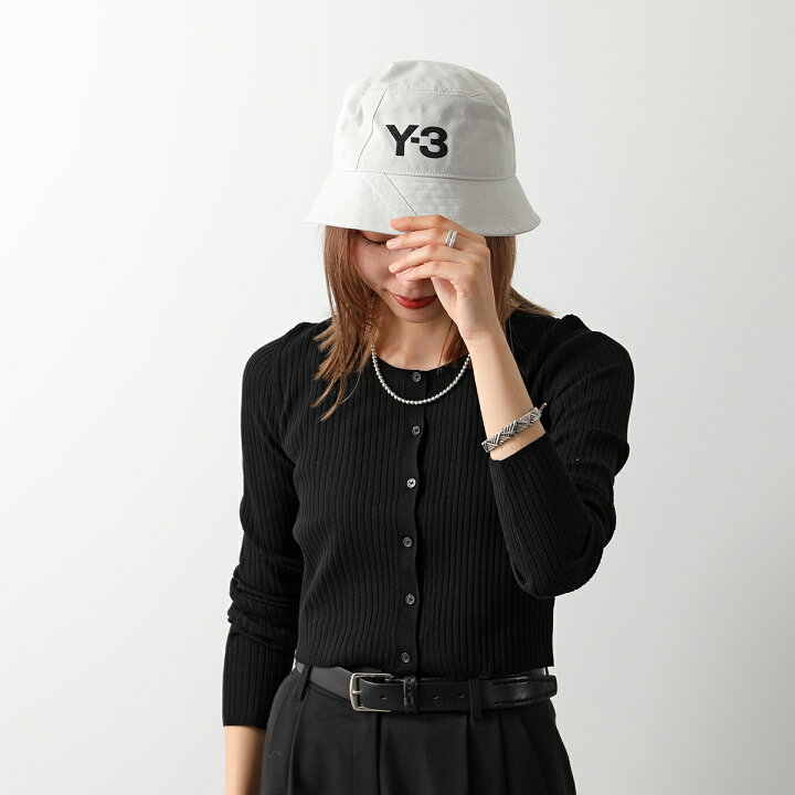 楽天市場】Y-3 ワイスリー バケットハット IQ3396 レディース ロゴ 
