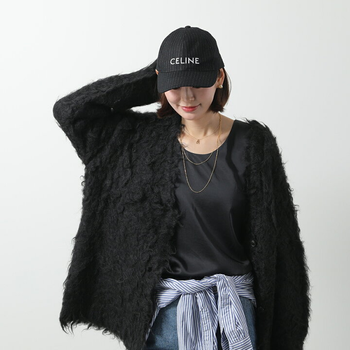 楽天市場】CELINE セリーヌ ベースボールキャップ 2AUS9495R.38CE