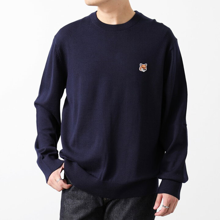 楽天市場】MAISON KITSUNE メゾンキツネ セーター FM00528KT1036 FOX 