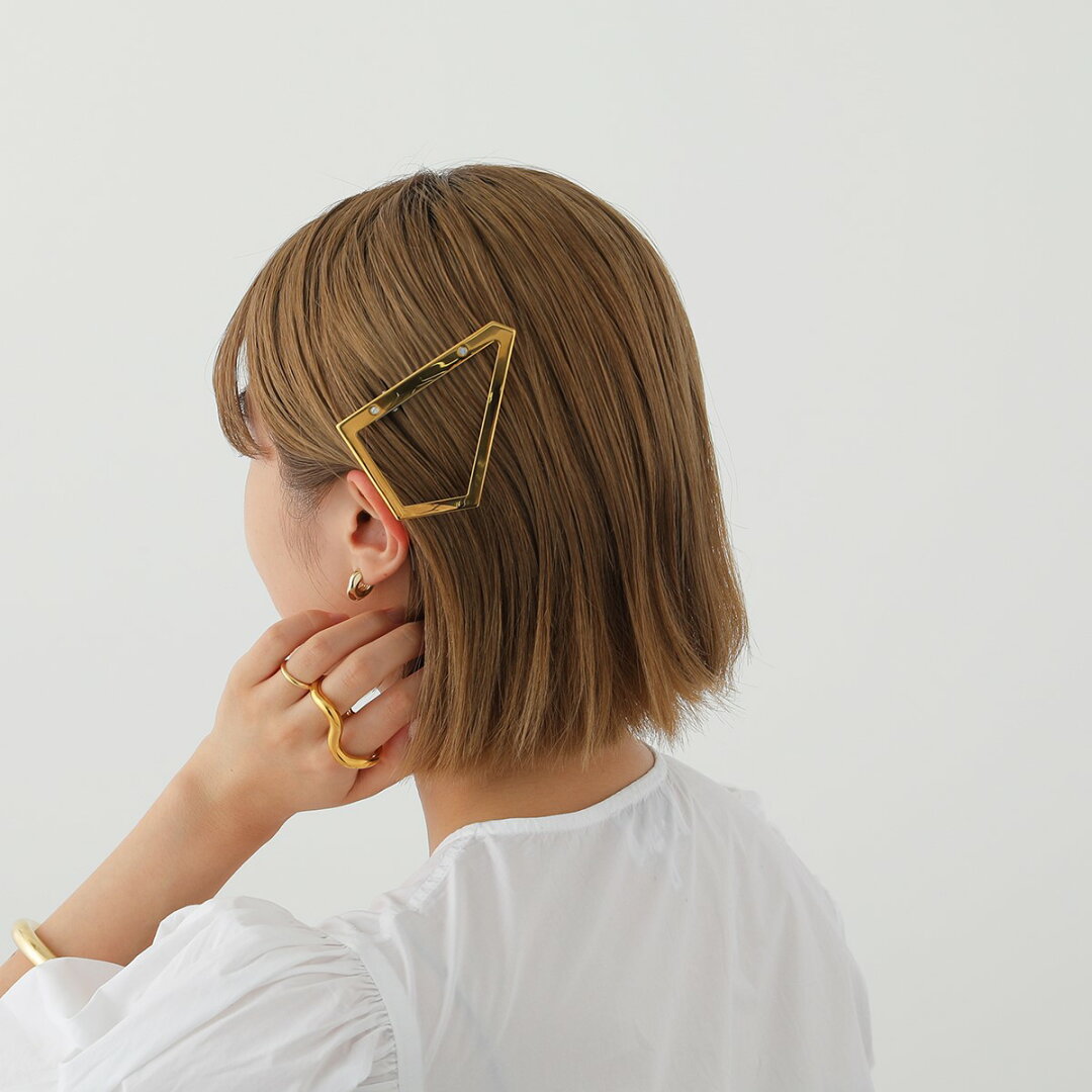 SYLVAIN LE HEN シルヴェインリヘン ヘアクリップ hairclip HC05 レディース ヘアアクセサリー ペアピン バレッタ 髪留め カラー2色 - メイン画像 2
