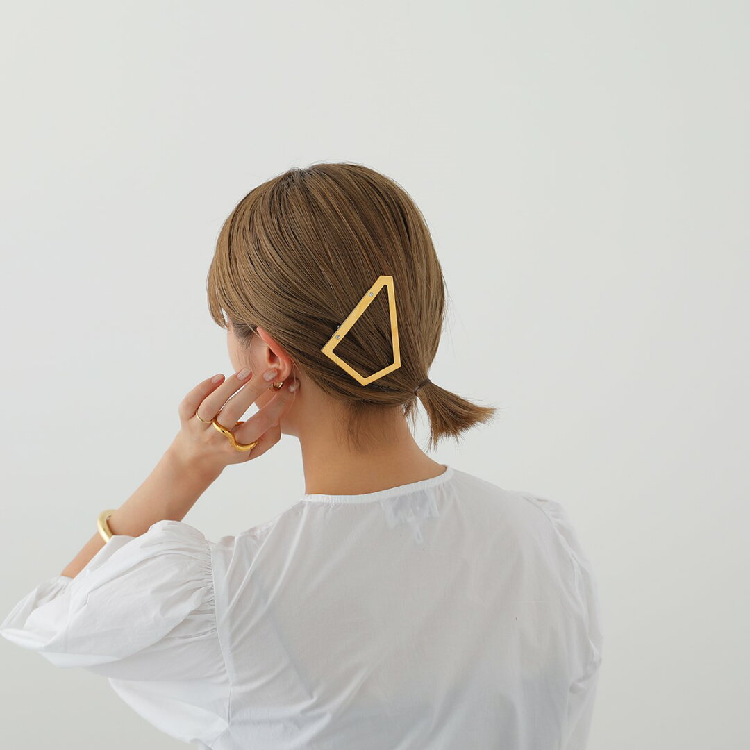 SYLVAIN LE HEN シルヴェインリヘン ヘアクリップ hairclip HC05 レディース ヘアアクセサリー ペアピン バレッタ 髪留め カラー2色 - メイン画像 3