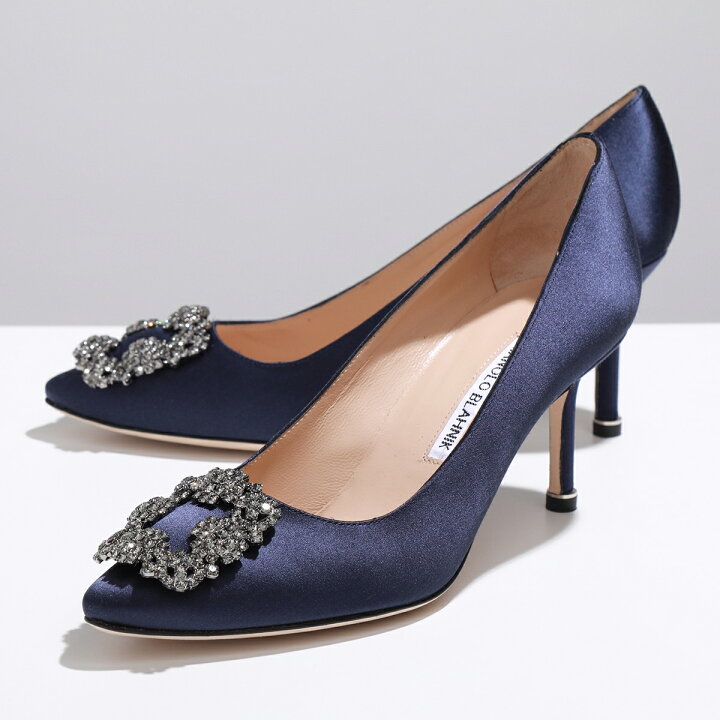 楽天市場】MANOLO BLAHNIK マノロブラニク パンプス HANGISI FMC SATIN  