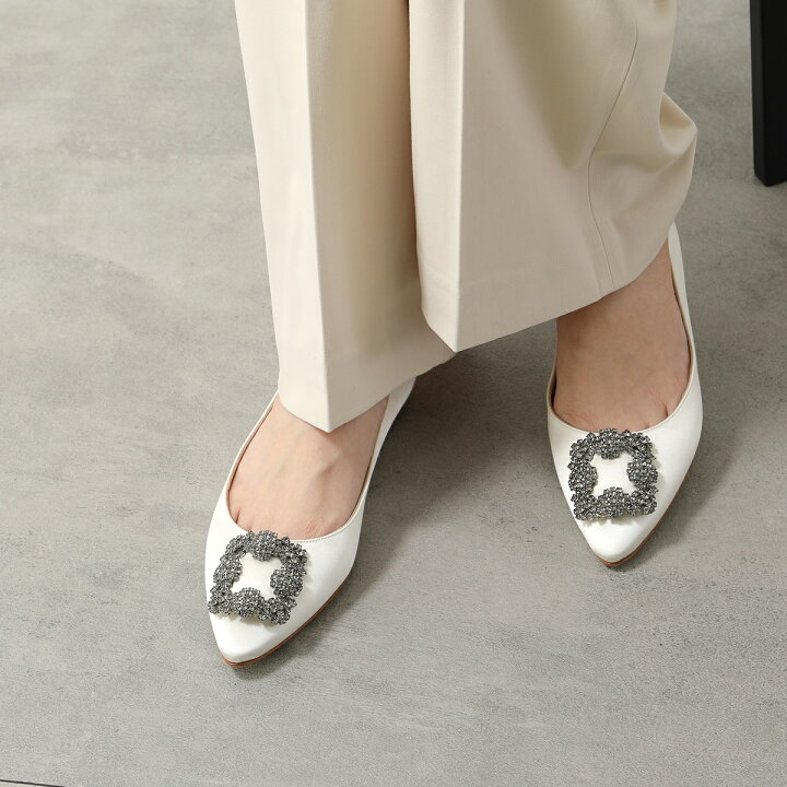 楽天市場】MANOLO BLAHNIK マノロブラニク パンプス HANGISIFLAT FMC 