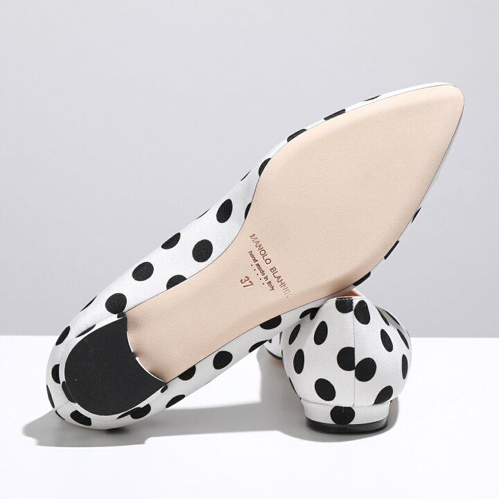 マノロブラニク38Hサイズドッド柄パンプス（楽天市場】MANOLO BLAHNIK 