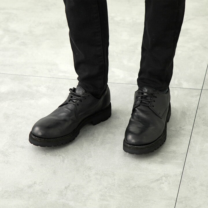 楽天市場】GUIDI グイディ レザーシューズ 792V メンズ ダービー 