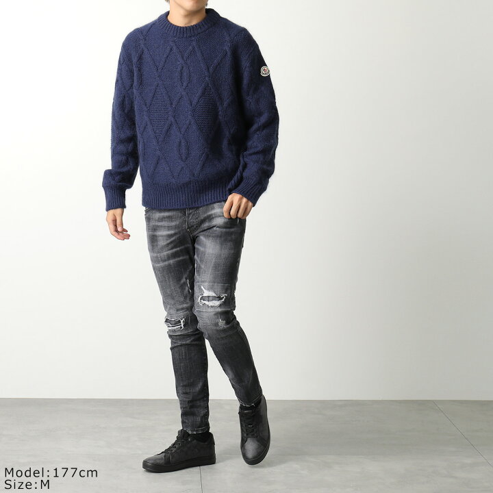 楽天市場】MONCLER モンクレール ニット 9C00012 M2106 メンズ 