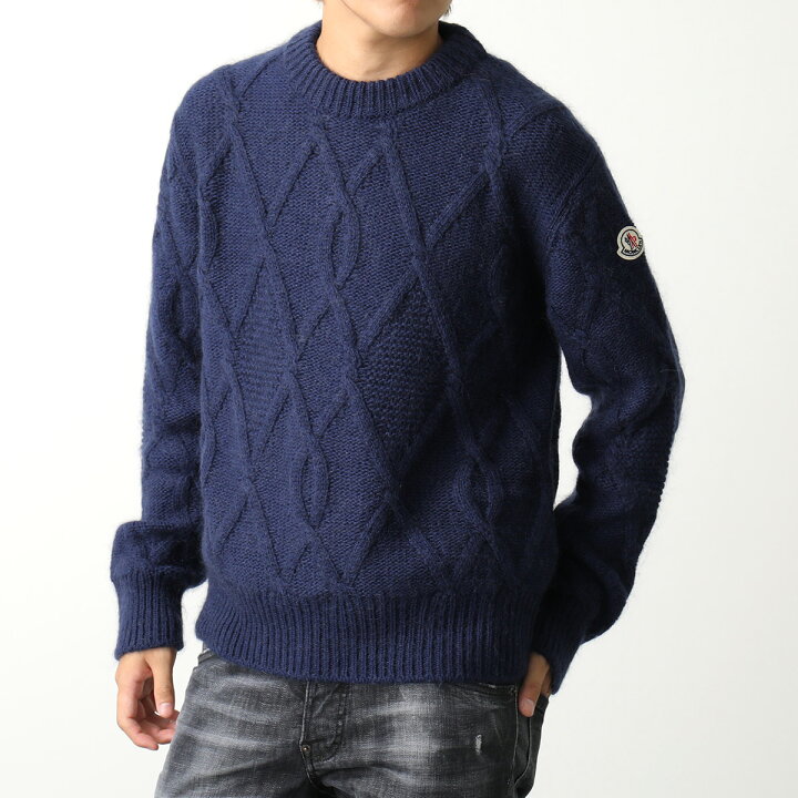 楽天市場】MONCLER モンクレール ニット 9C00012 M2106 メンズ 