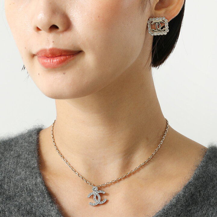 楽天市場】CHANEL シャネル ピアス ABB852 B14482 レディース CCマーク 