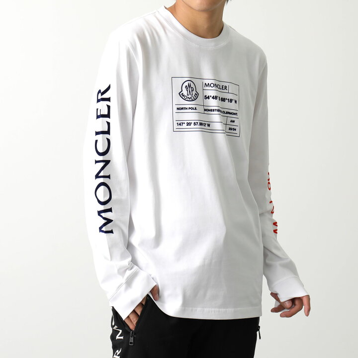 楽天市場】MONCLER モンクレール 長袖Tシャツ 8D00006 89A7G メンズ 