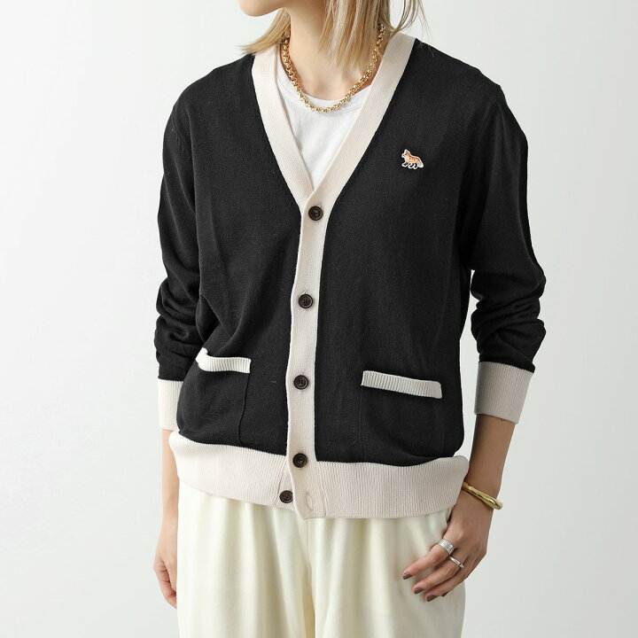 楽天市場】MAISON KITSUNE メゾンキツネ カーディガン HU00542KT1036  