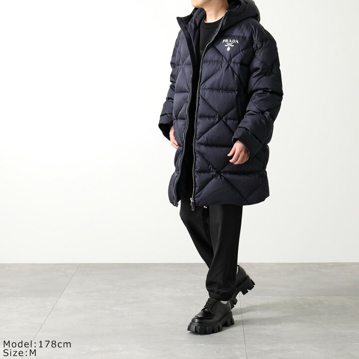 楽天市場】PRADA プラダ ダウンコート Re-Nylon リナイロン SGC042  