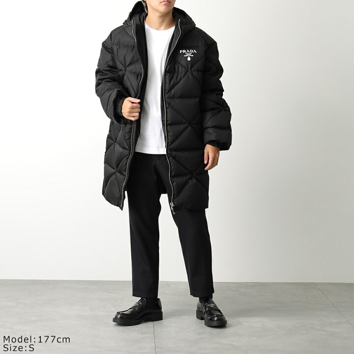 楽天市場】PRADA プラダ ダウンコート Re-Nylon リナイロン SGC042  