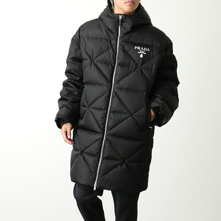 楽天市場】PRADA プラダ ダウンコート Re-Nylon リナイロン SGC042  