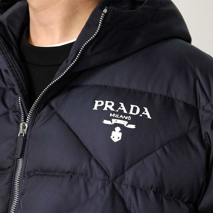 楽天市場】PRADA プラダ ダウンコート Re-Nylon リナイロン SGC042  