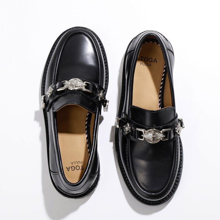 楽天市場】TOGA PULLA トーガ プルラ ビット ローファー Metal Loafer 