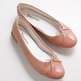 repetto レペット バレエシューズ Flora V639VVE レディース パテントレザー切替 フラットパンプス リボン ラウンドトゥ 靴 003/OEIWET 【NEW SIZE】