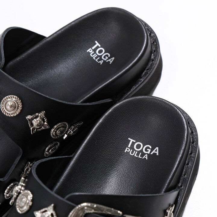 楽天市場】TOGA PULLA トーガ プルラ サンダル Buckle sandals AJ844 