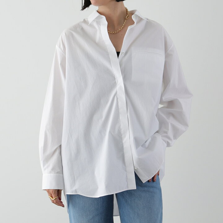 楽天市場】THE ROW ザ・ロウ シャツ ELENI SHIRT 7460 W2567 