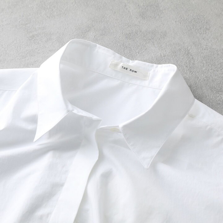 楽天市場】THE ROW ザ・ロウ シャツ ELENI SHIRT 7460 W2567 