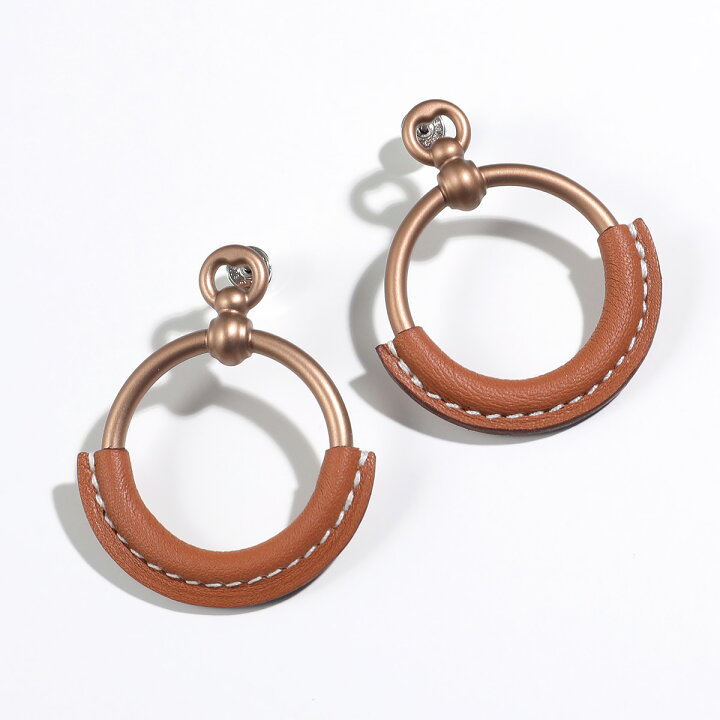 楽天市場】HERMES エルメス ピアス LOOP PM ループ 010716CA 