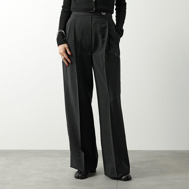 楽天市場】PRADA プラダ ワイドパンツ P230H 12I1 レディース センター  