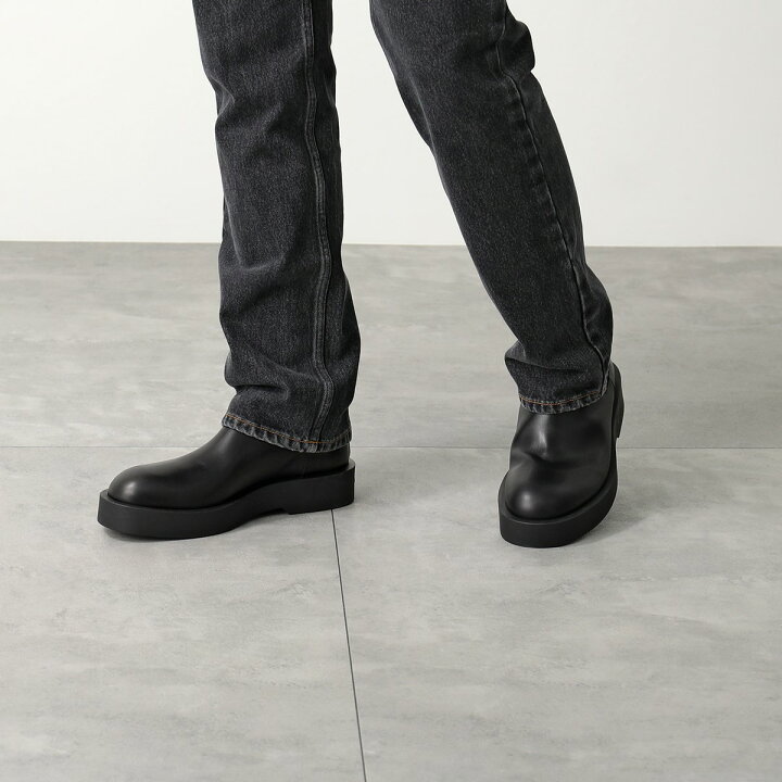 ジルサンダー サイドゴア レザー シューズ ブーツ 