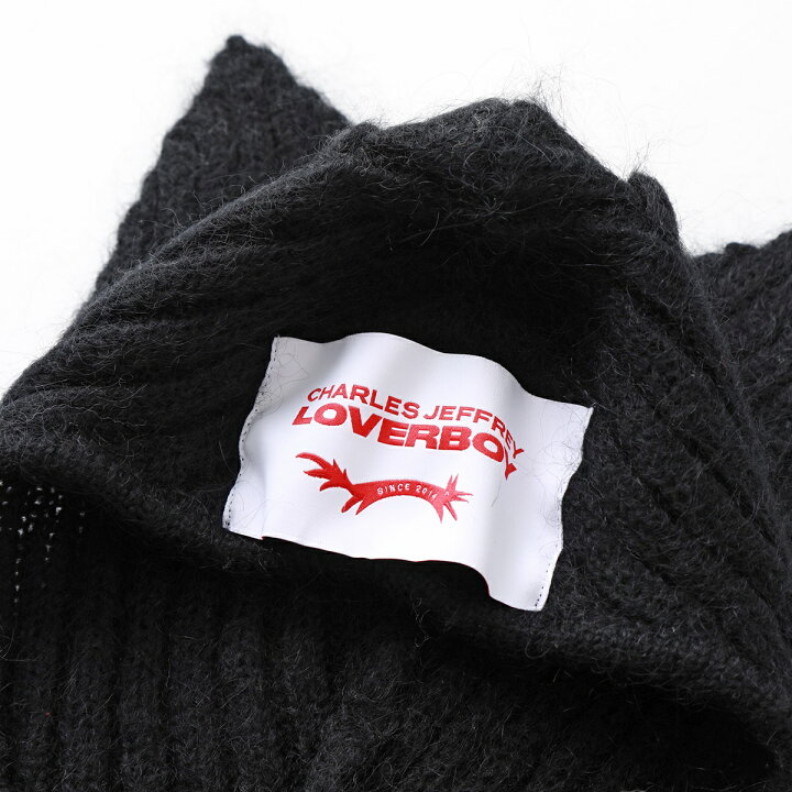 楽天市場】CHARLES JEFFREY LOVERBOY バラクラバ KNITTED EARS 
