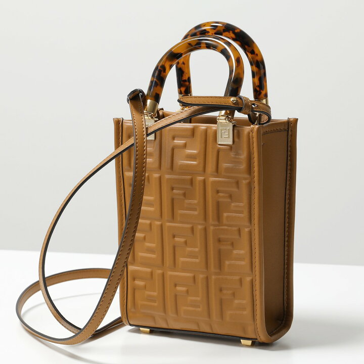 楽天市場】FENDI フェンディ ショルダーバッグ MINI SUNSHINE SHOPPER 