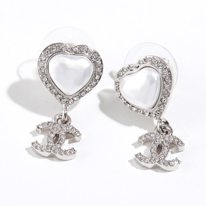 楽天市場】CHANEL シャネル ピアス ABB634 B14143 レディース ハート 