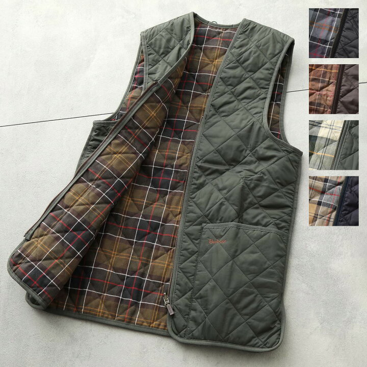 楽天市場】 Barbour バブアー キルティング ベスト MLI0001 QUILTED 
