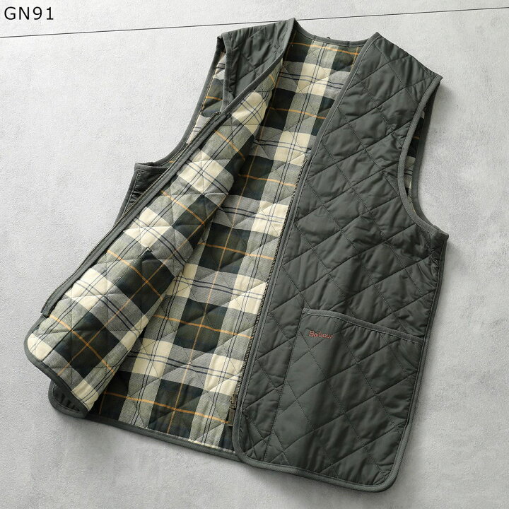 楽天市場】Barbour バブアー キルティング ベスト MLI0001 QUILTED 