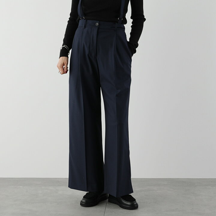 楽天市場】IHATOV イーハトーブ ワイドパンツ Suspender wide leg 