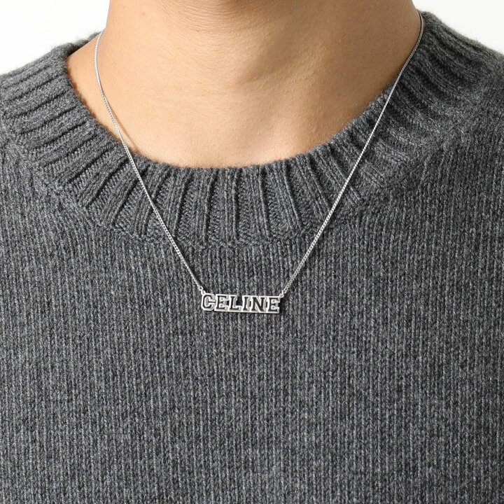 楽天市場】CELINE セリーヌ ユニヴェルシテ ネックレス 460DS6SSE.38NS  