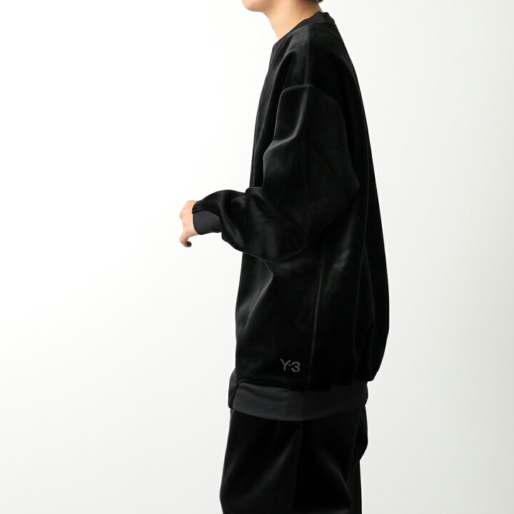 楽天市場】Y-3 ワイスリー トレーナー VELVET CREW ベルベット クルー 