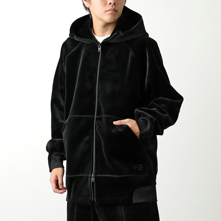 楽天市場】Y-3 ワイスリー パーカー VELVET FZ HDY ベルベット 