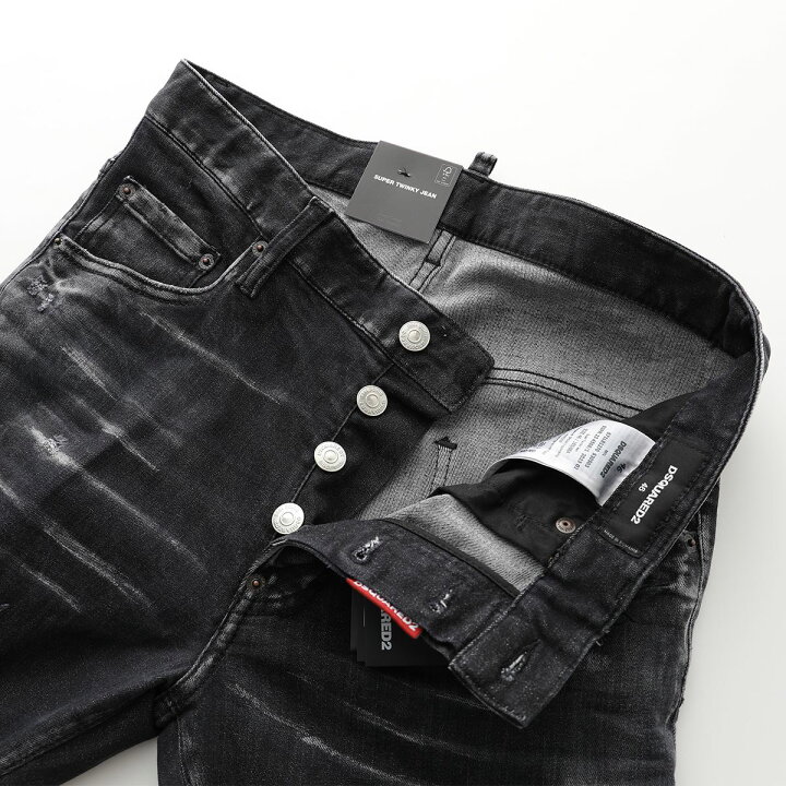 楽天市場】DSQUARED2 ディースクエアード デニム SUPER TWINKY JEAN 