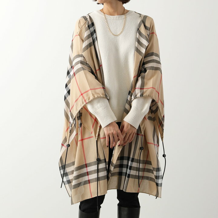 楽天市場】BURBERRY バーバリー ケープ ST GIANT CHECK CAPE 8072618 