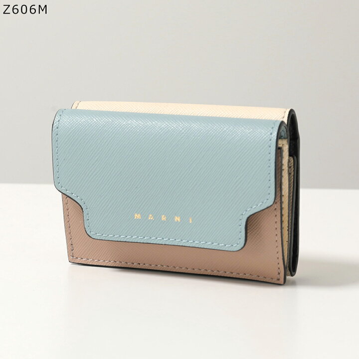 楽天市場】MARNI マルニ 三つ折り財布 PFMOW02U23 LV520 レディース 