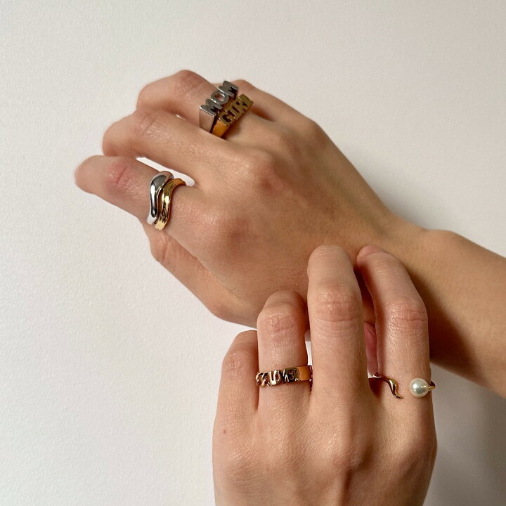 楽天市場】MARIA BLACK マリアブラック リング Mom Ring マム 500365 