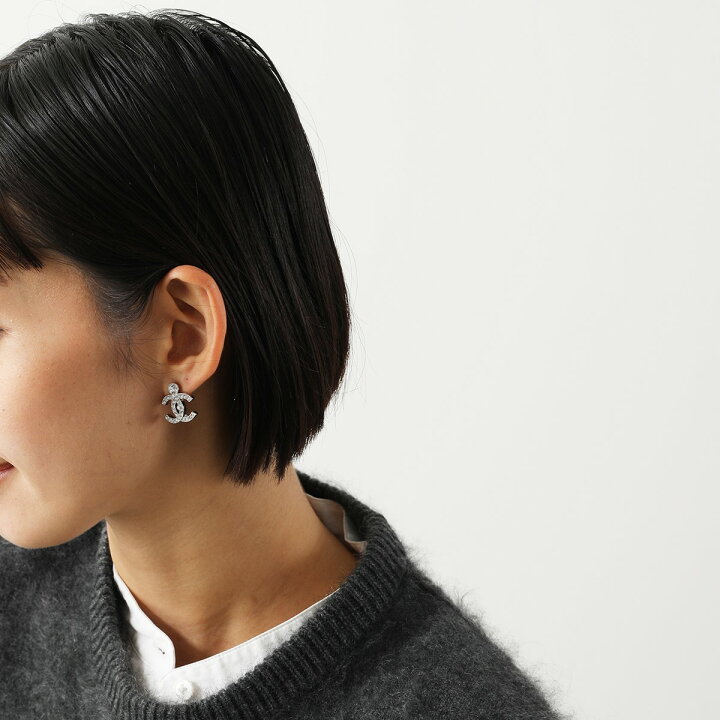 楽天市場】CHANEL シャネル ピアス ABC163 B14705 レディース ライン 