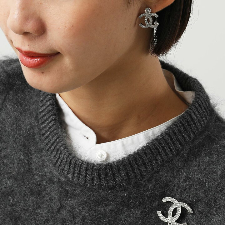 楽天市場】CHANEL シャネル ピアス ABC163 B14705 レディース ライン 