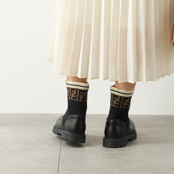 楽天市場】FENDI KIDS フェンディ キッズ ショートブーツ TRONCHETTO 