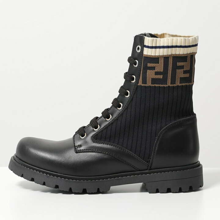 楽天市場】FENDI KIDS フェンディ キッズ ショートブーツ TRONCHETTO 