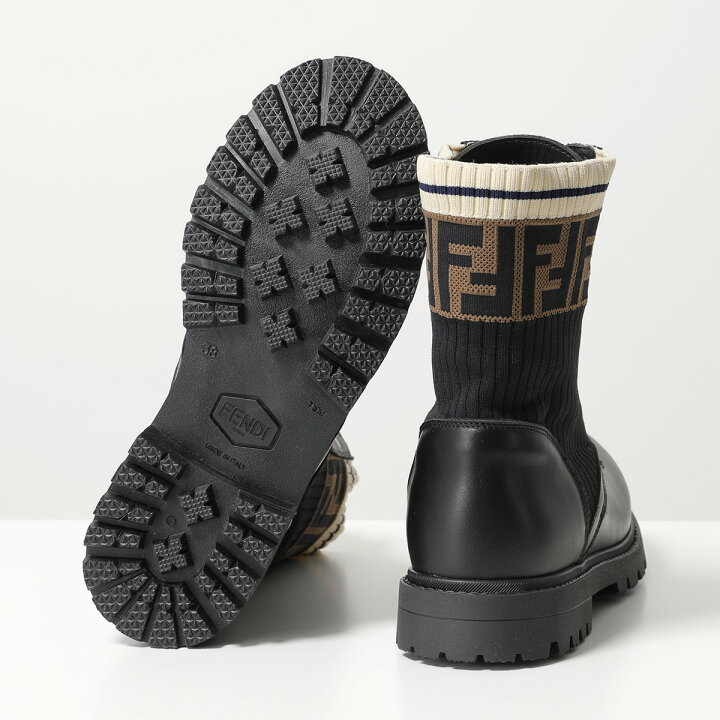 楽天市場】FENDI KIDS フェンディ キッズ ショートブーツ TRONCHETTO 