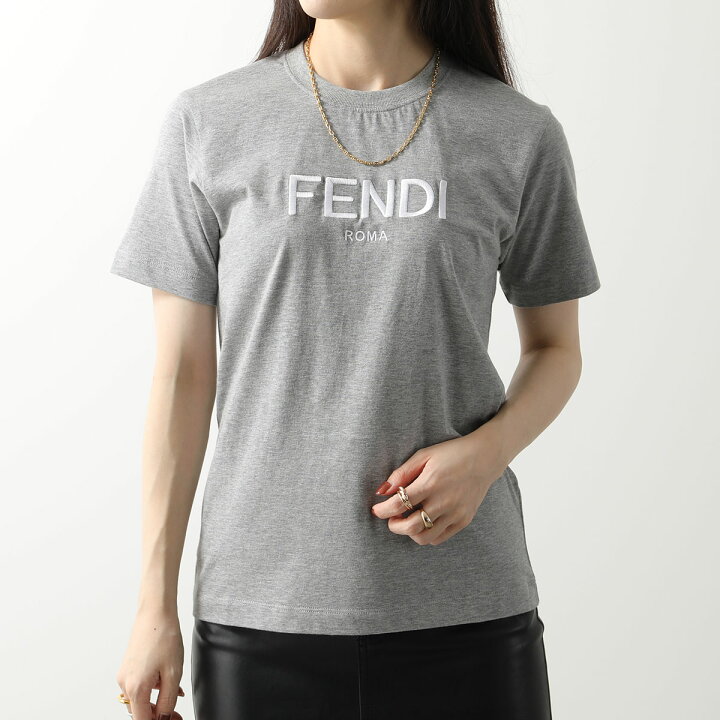 FENDI フェンディ FF ロゴ Tシャツ スパンコール Lサイズ ブラック  